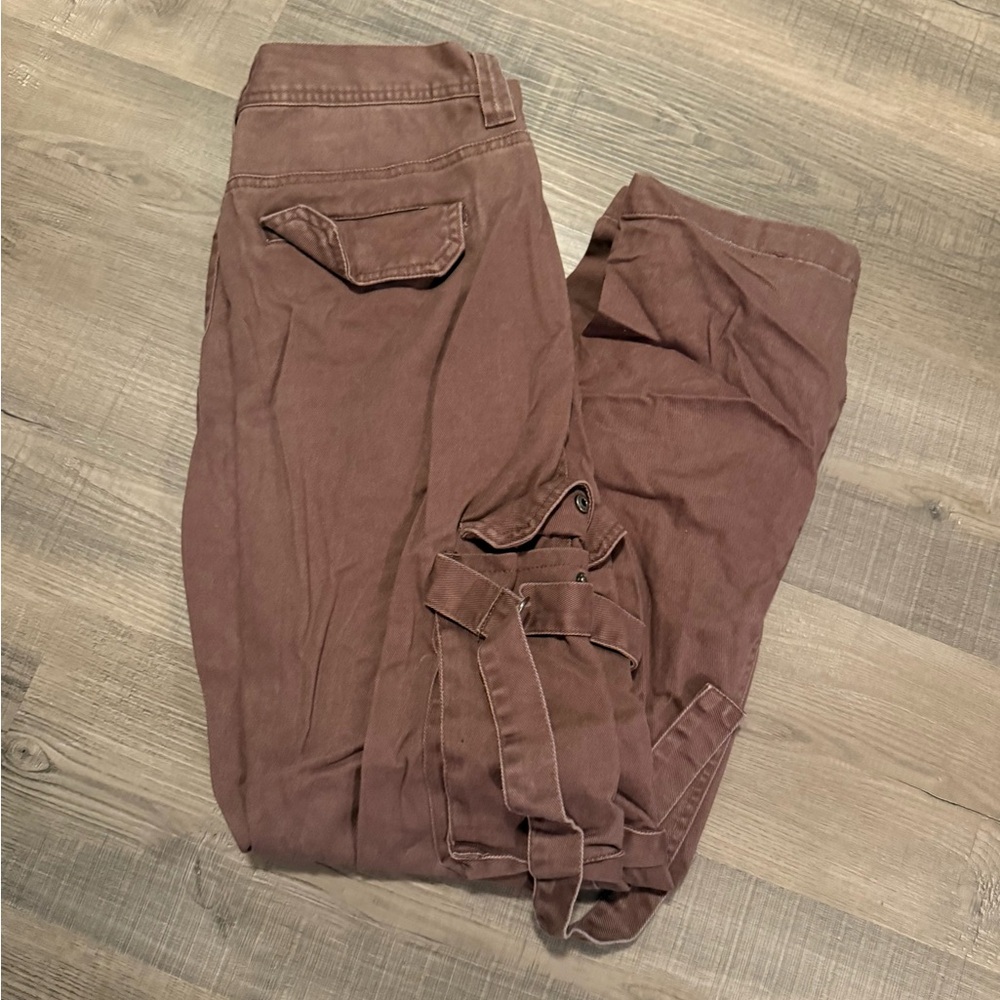 Urban Outfitters Brown Cargo Casual Pants